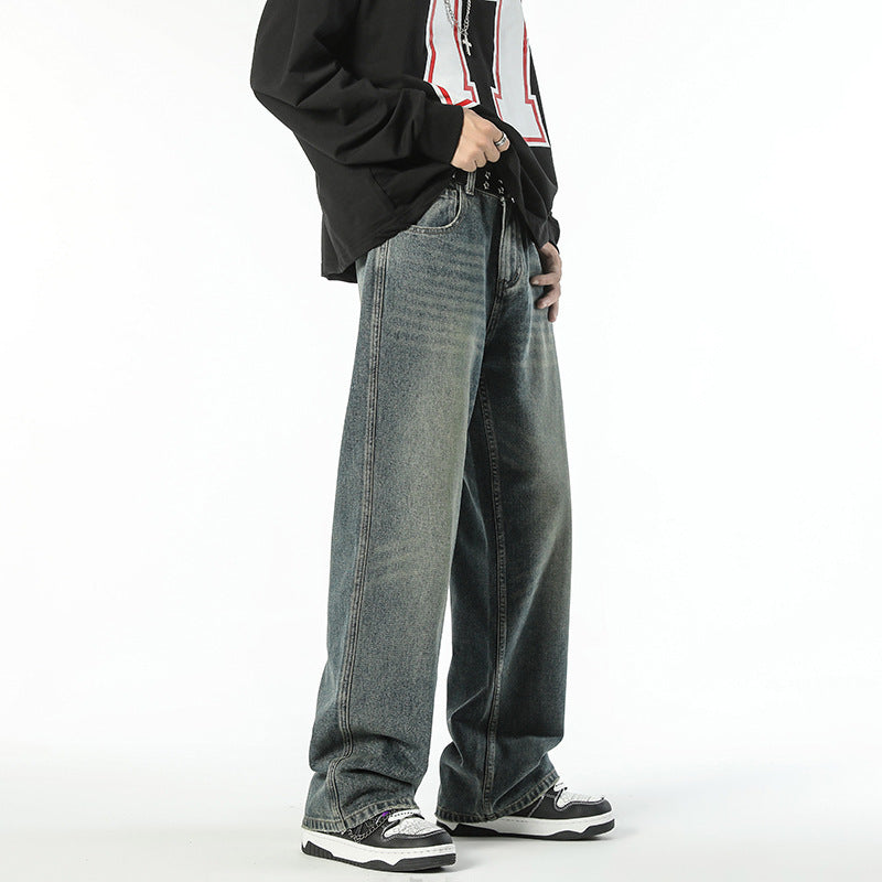 American Retro Distressed Skinny Jeans voor Heren/ Jongens