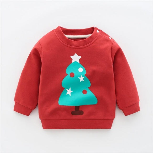Casual Sweatshirt met Print voor Kinderen