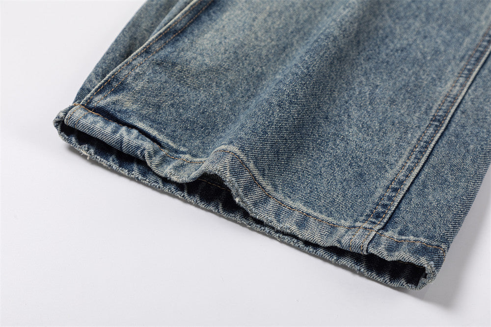 American Designer Casualr Washed Jeans voor Heren/ Jongens