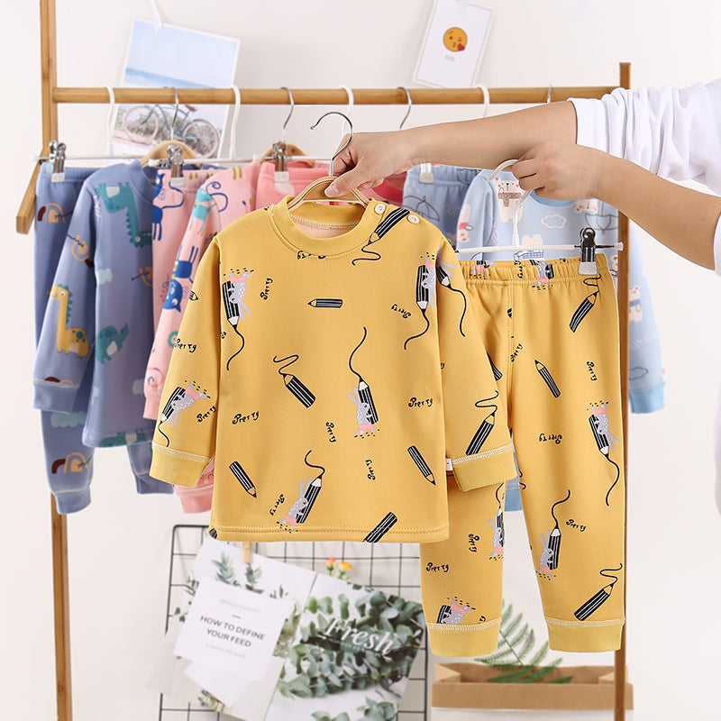 Casual Tweedelige Jogging Set voor Kinderen