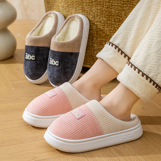 Winterse Warme Lichtgewicht Thermische Pantoffels voor Unisex