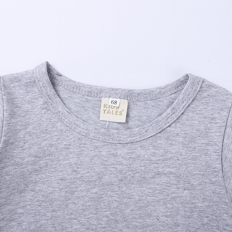 Casual Baby / Peuter Kruip-pak /Jumpsuit met Lange Mouwen Tattooprint