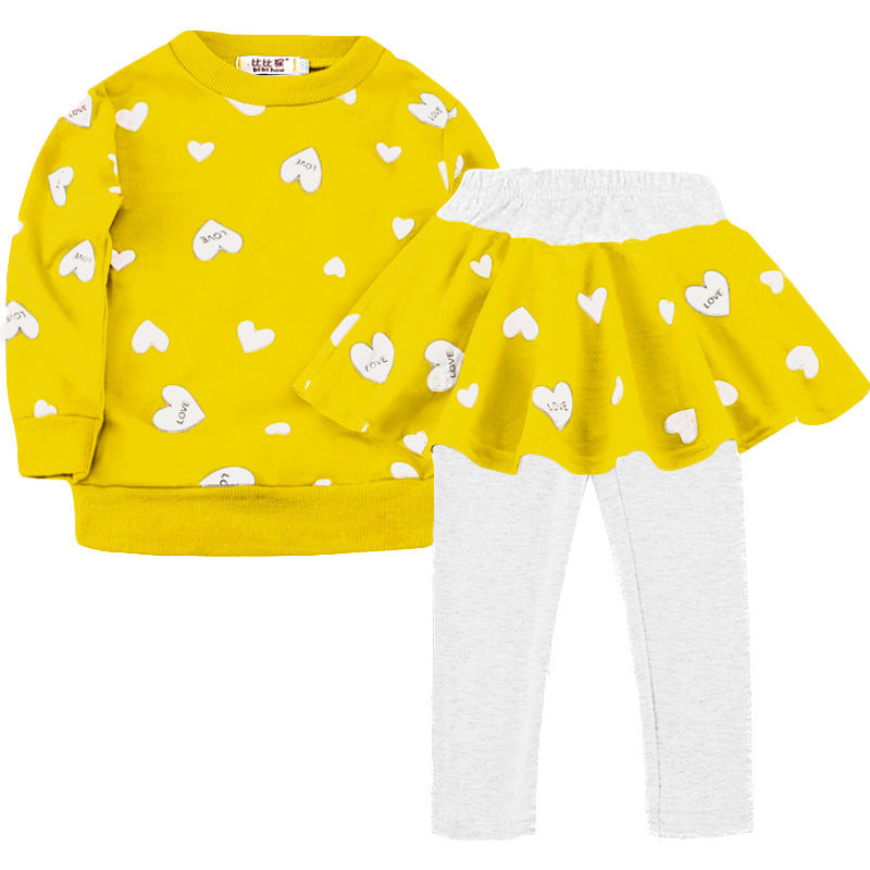 Trui-jurken voor meisjes