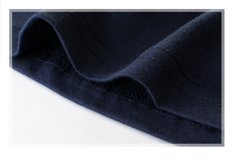 Casual Bedrukte Katoenen T-shirt met Ronde Hals en Korte Mouwen voor Kinderen