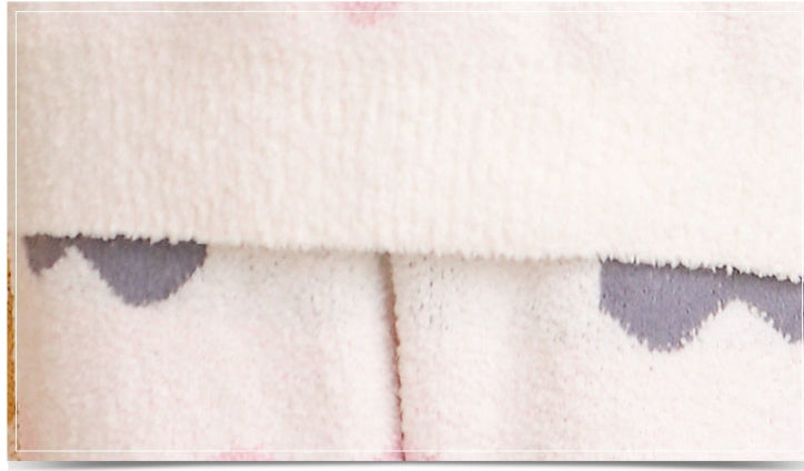 Kinderloungewear Koraalfleece 2-delige Huis/Pyjamapak voor Meisjes