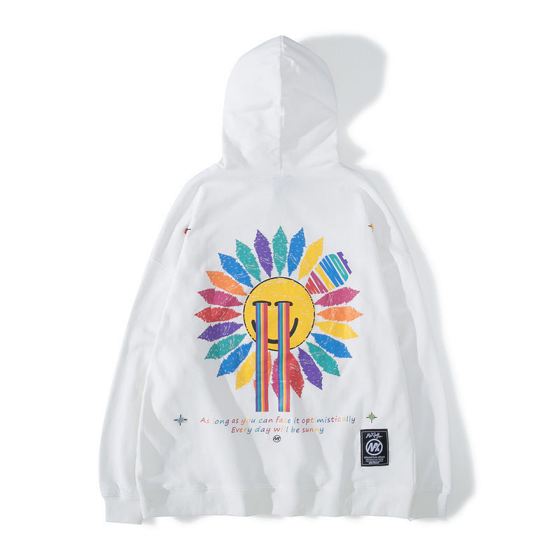 Hoodie met graffitiprint