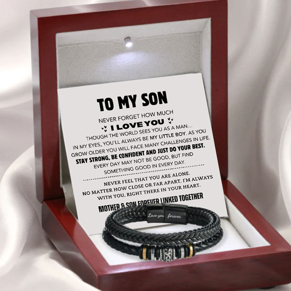 Stijlvolle Modieuze Gevlochten Vintage Touwarmband van PU-Leer met Roestvrijstalen Accenten voor Heren