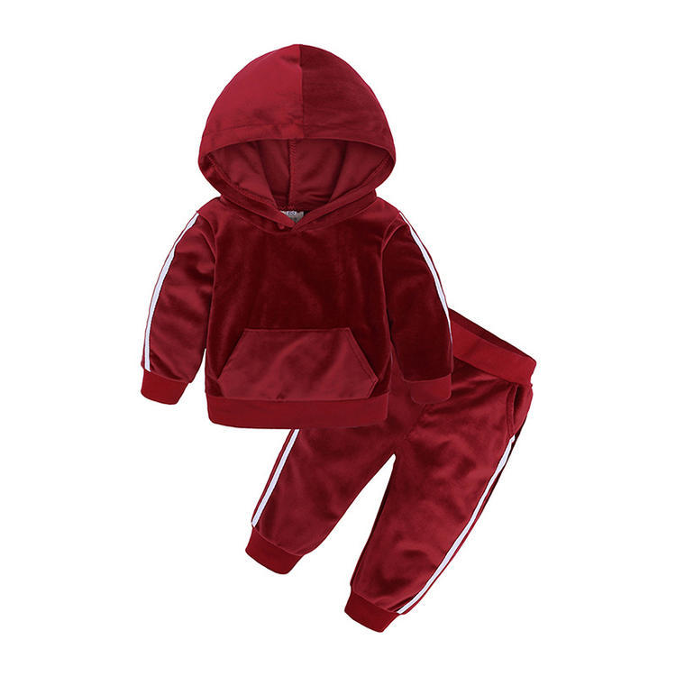 Tweedelig Winter Set Hoodie & Broek voor Kinderen