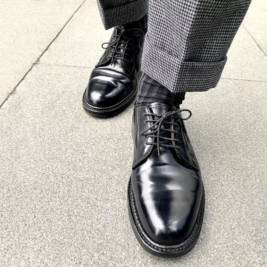 Europese Uniek Designer Retro Casual/Business NESERV Derby Schoenen van PU-Leer met Vetersluiting voor Heren