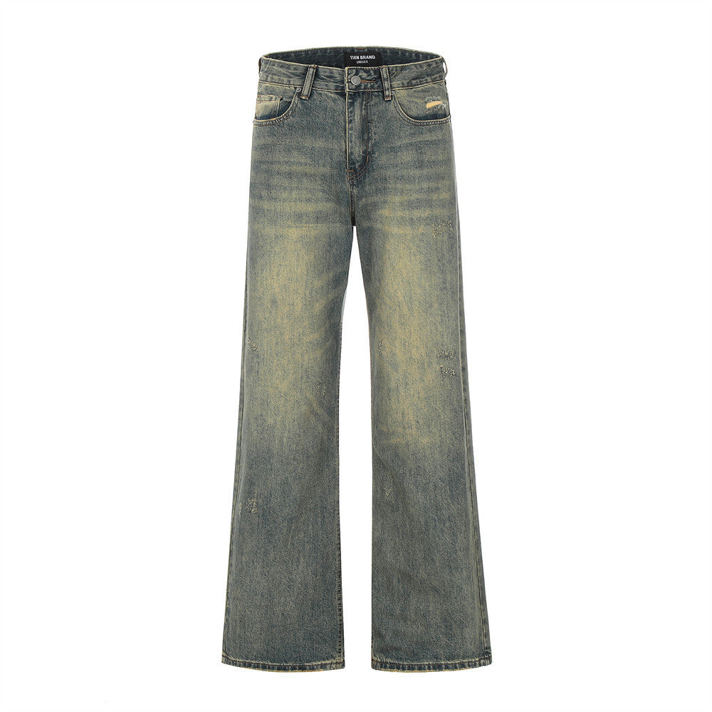Casual American Designer Washed Skinny Jeans voor Heren & Jongens