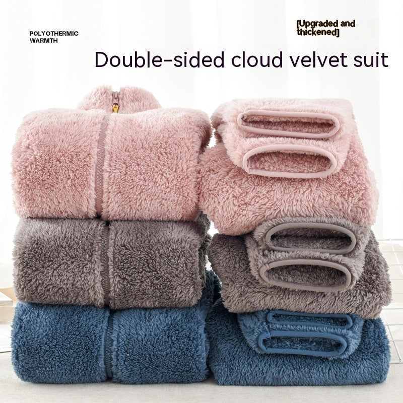 Flanellen Winter Huispak 2delig voor Kinderen