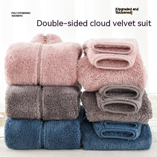 Flanellen Winter Huispak 2delig voor Kinderen