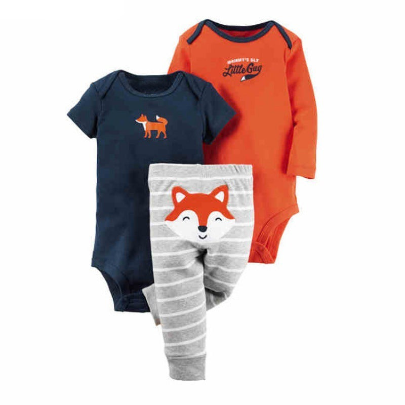 Kleurrijke Rompertjes met Broekjes Tweedelig-Sets voor Baby's