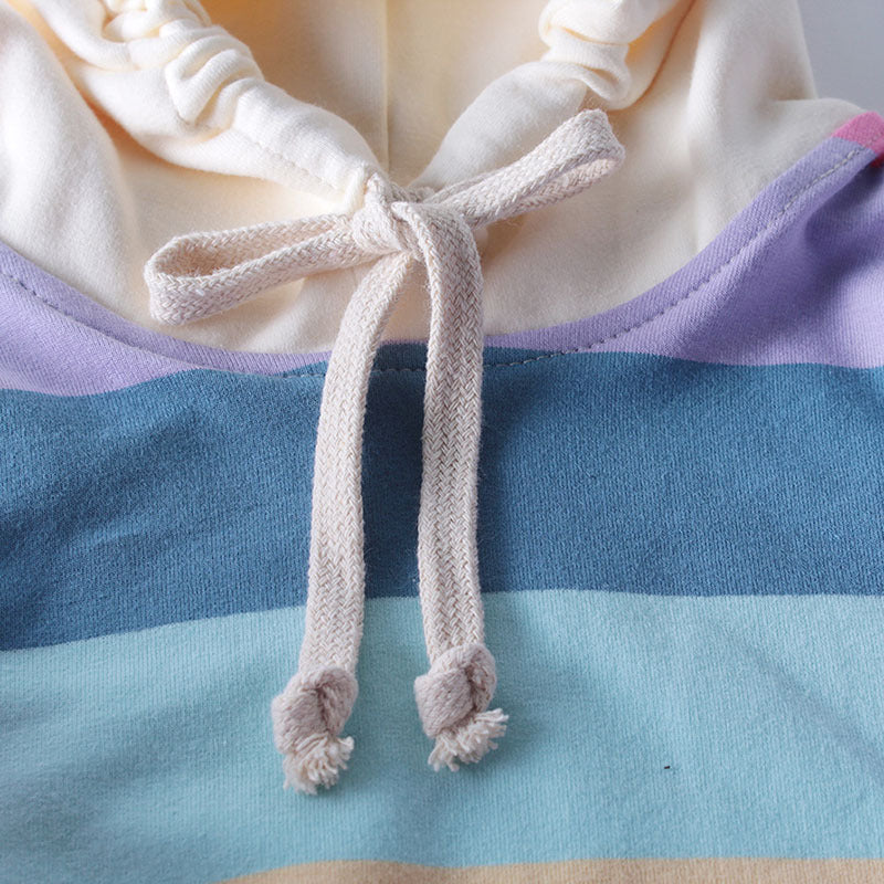 Romper met Hoodie en Lange Mouwen voor Baby's