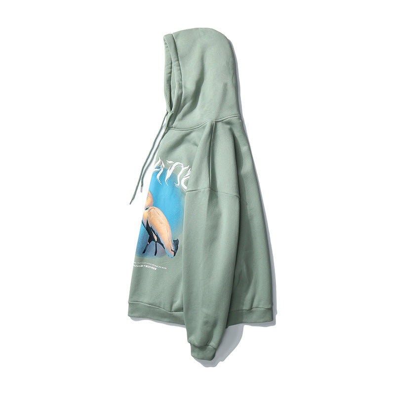 hoodie met print