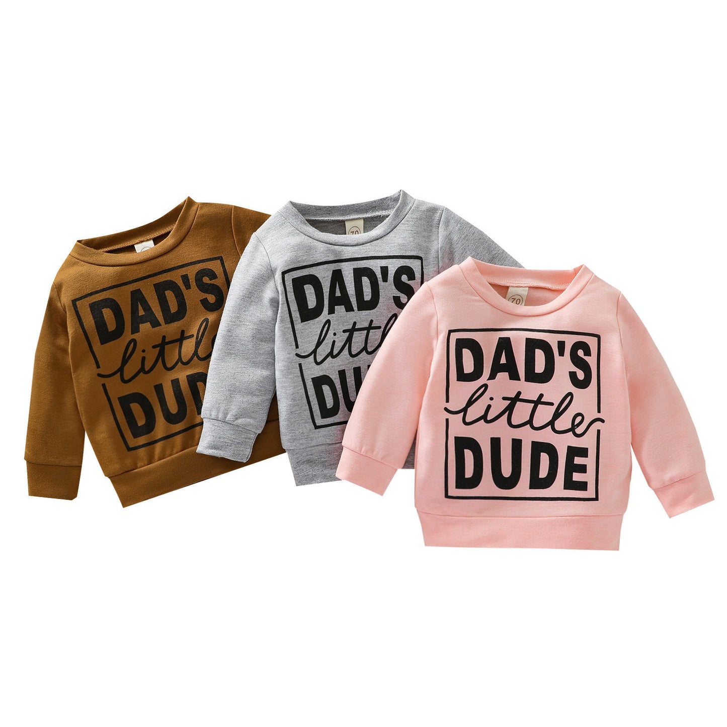 Europees en Amerikaans Stijl : Sweatshirt met Tekst voor Baby's / Peuters