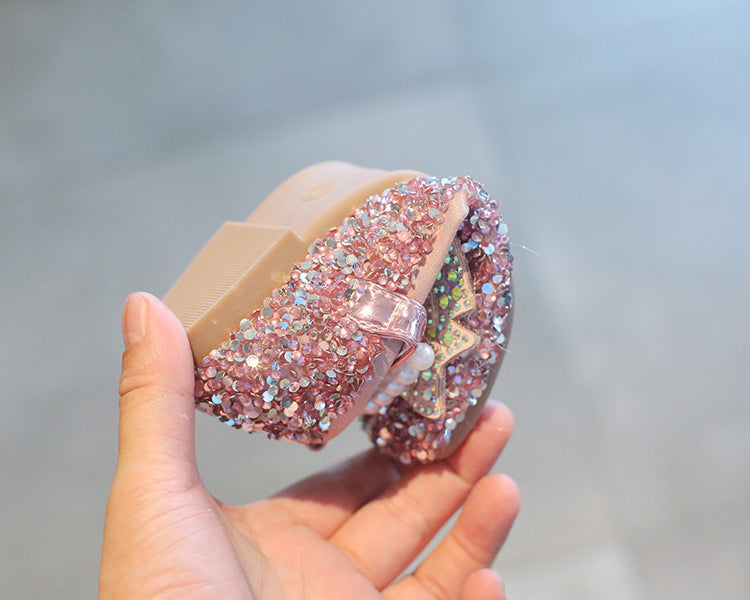 Elegante Formele/ Feestelijke Platte Prinsessen Schoenen van PU-Leer met Strik voor Meisjes