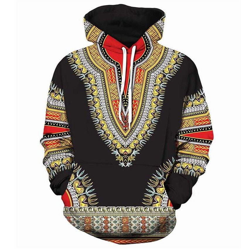Heren Hoodies Afrikaanse folk-custom