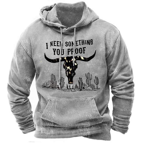 Street Trend digitale print hoodie voor heren