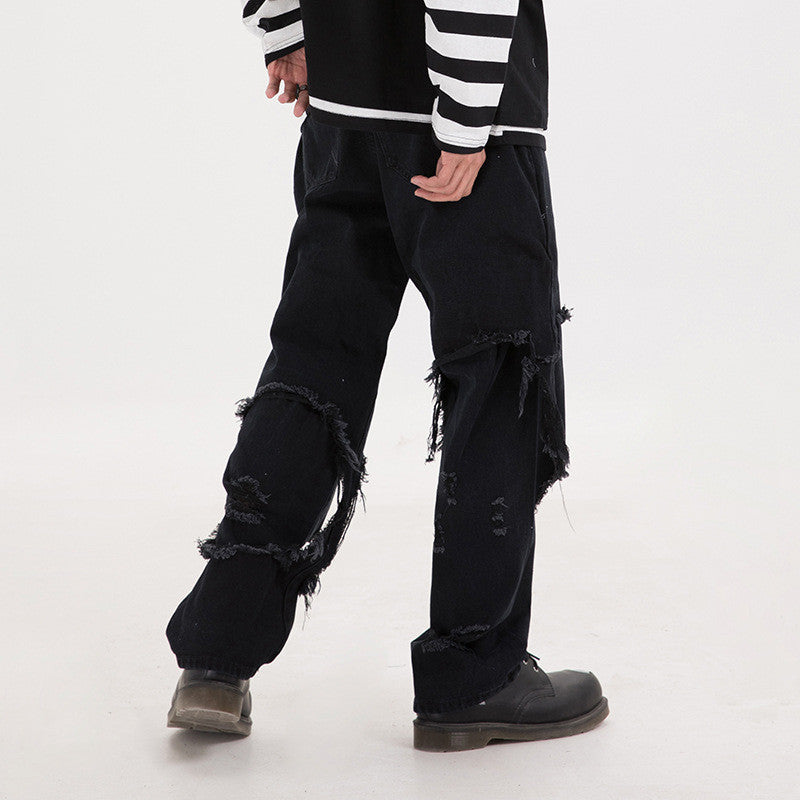 Casual Losse Ripped Jeans voor Heren / Jongens