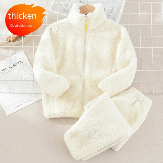 Flanellen Winter Huispak 2delig voor Kinderen