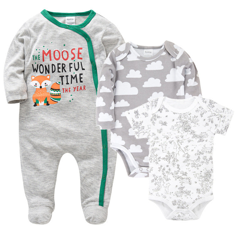 Baby's / Peuters 3-delige kleding Set met Bedrukking voor Jongens & Meisjes