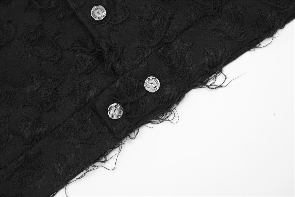 Fashion Brushed Losse Jacket met Knopen en Ritszakken voor Heren