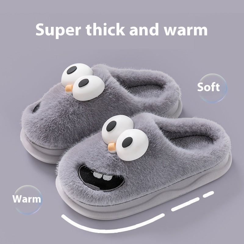 Winterse Warme Antislip Pantoffels met Cartoon voor Unisex