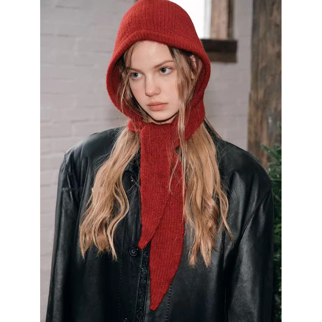 Bandage Warme Balaclava Retro Pullover Oorwarmers Hoed