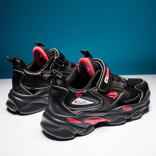 Casual Lichtgewicht Ademend Sport Antislip Sneakers met Klittenband voor Teenagers