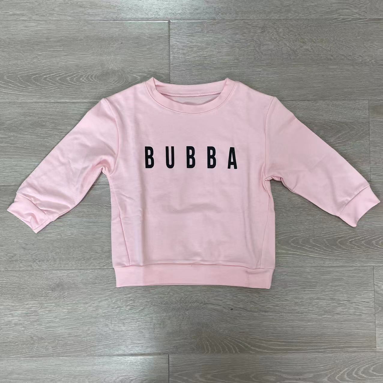 Casual Sweatshirt met Letter Print voor Kinderen in Europese en Amerikaanse Stijl