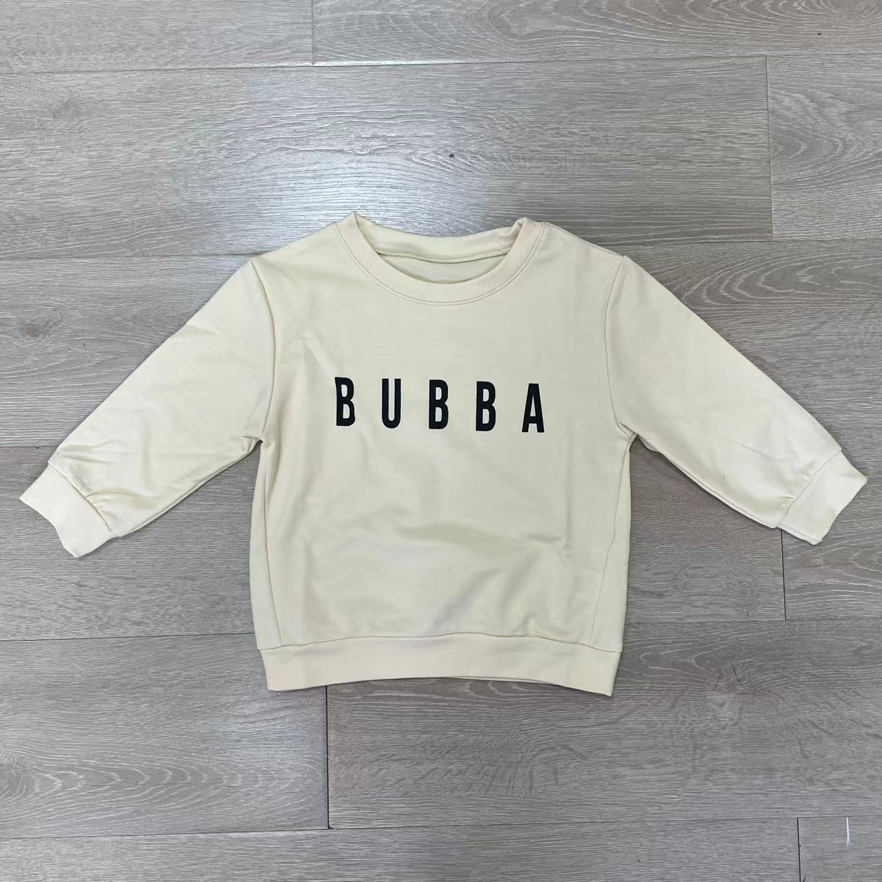 Casual Sweatshirt met Letter Print voor Kinderen in Europese en Amerikaanse Stijl