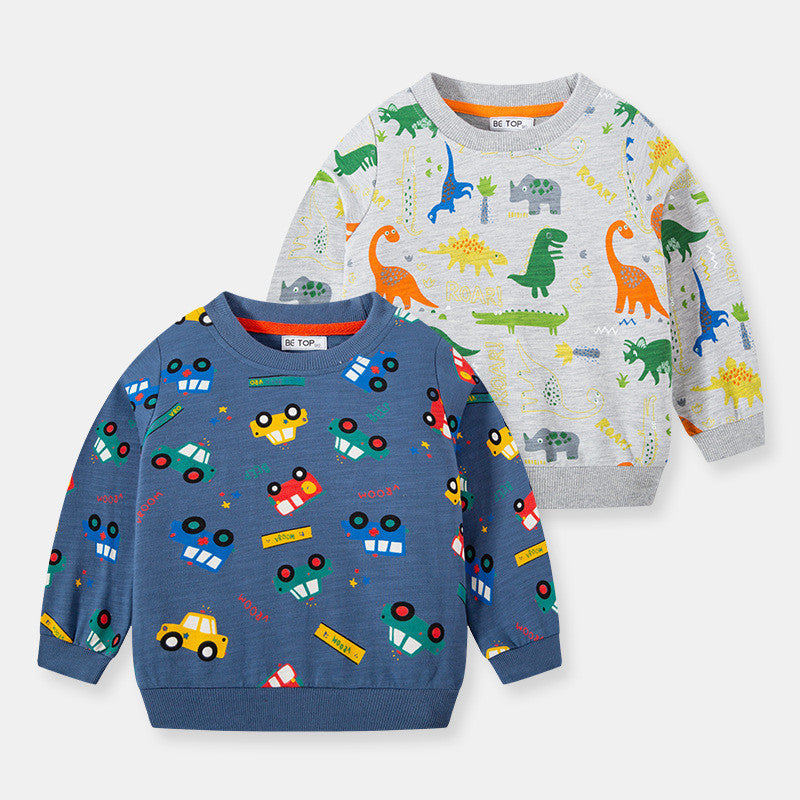 Stoere Sweatshirt met Print voor Peuters/ Kinderen