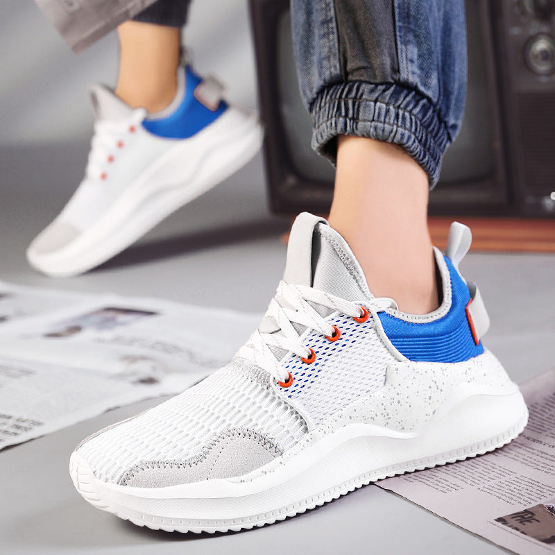 Amerikaanse Uniek Ontwerp Casual van Mesh Antislip Hardloop/ Sportsneakers met Veters voor Unisex