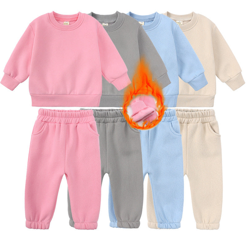 Casual 2deligset Sport Outfit Sweatshirt & Broek voor Kinderen / Tieners