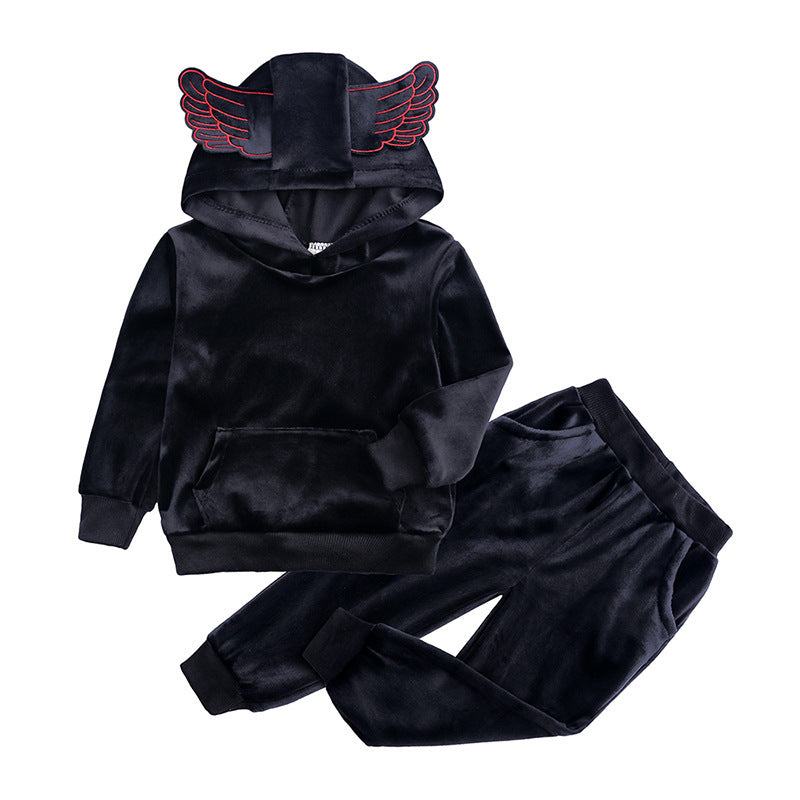 Tweedelig Winter Set Hoodie & Broek voor Kinderen