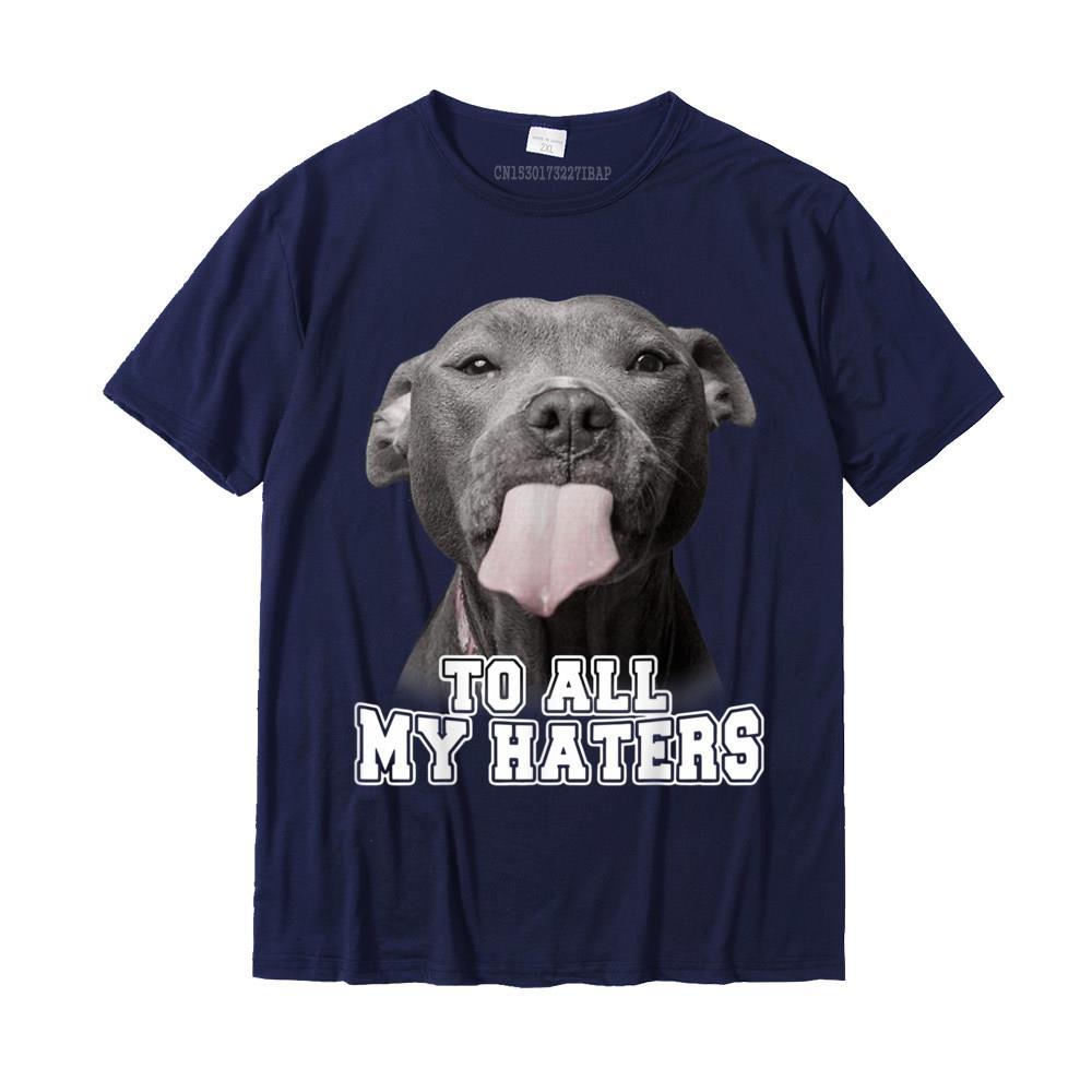 Amerikaanse Casual Ronde Hals T-shirt met Tekst Hondenprint en Korte Mouwen voor Unisex