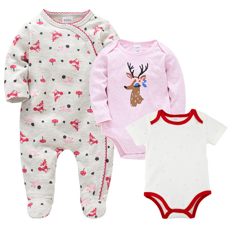 Baby's / Peuters 3-delige kleding Set met Bedrukking voor Jongens & Meisjes