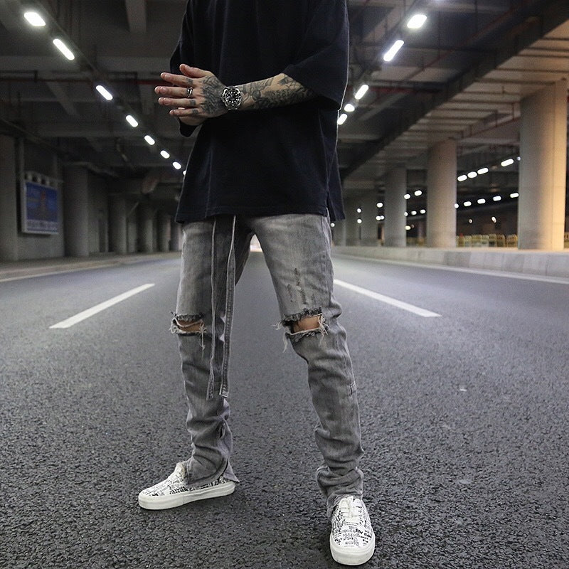 Designers Ontwerp Ripped Jeans voor Heren & Jongens