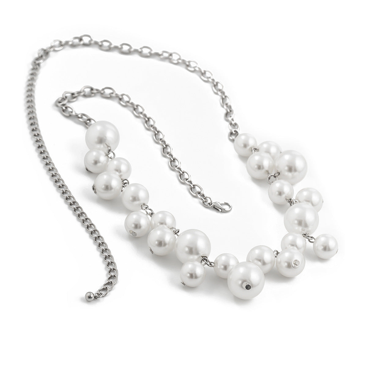Stijlvolle Elegante Modeontwerp Creatieve Metalen Tailleketting met Imitatie Parels Kwastjes voor Dames