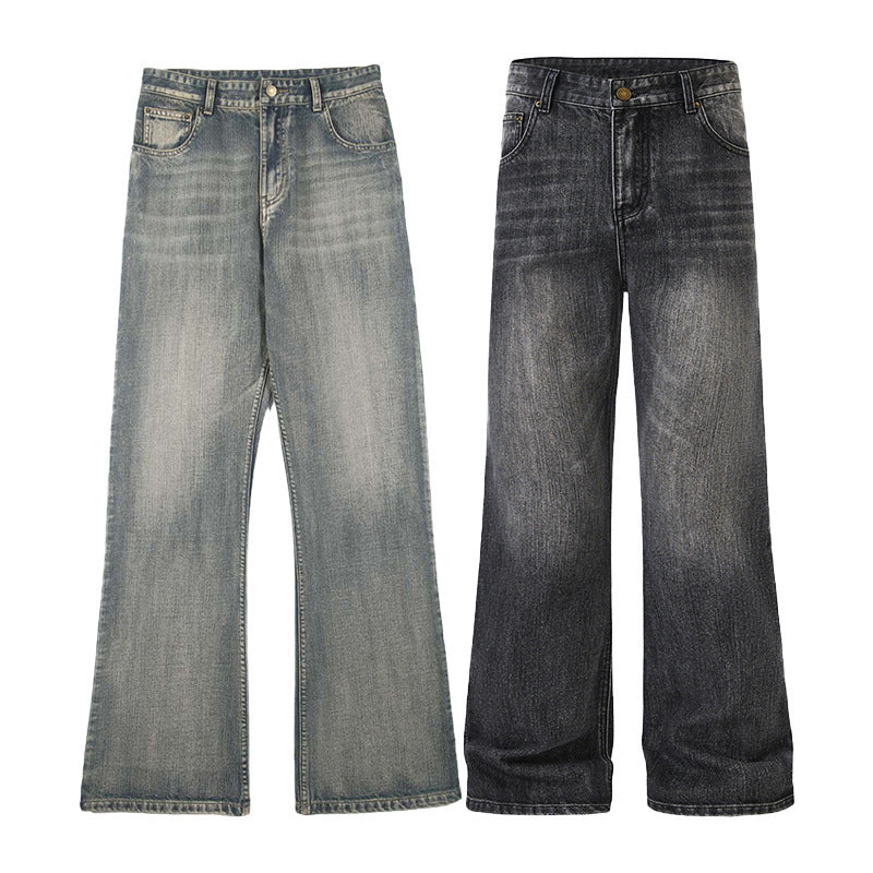 Amerikaanse Retro Slub Jeans voor
