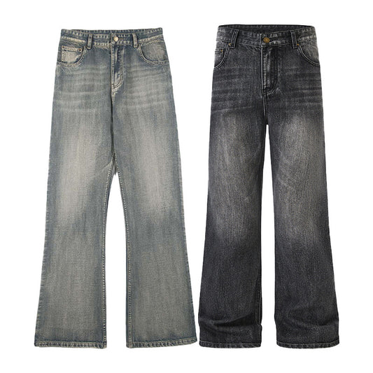 Amerikaanse Retro Slub Jeans voor
