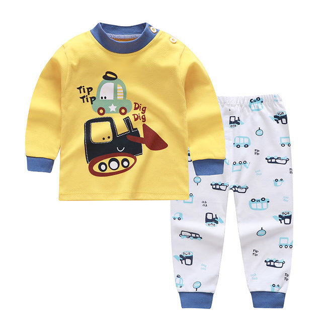 Casual Winterpyjama's Sets voor Kinderen