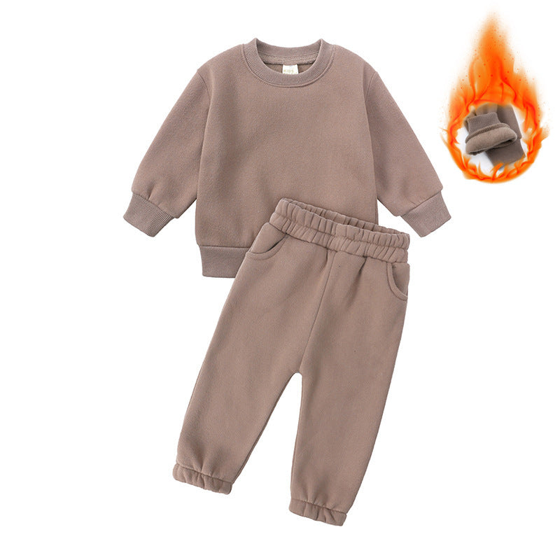 Casual 2deligset Sport Outfit Sweatshirt & Broek voor Kinderen / Tieners