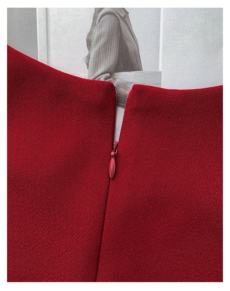 Vintage Hepburn-stijl Toast-verlovingsjurk