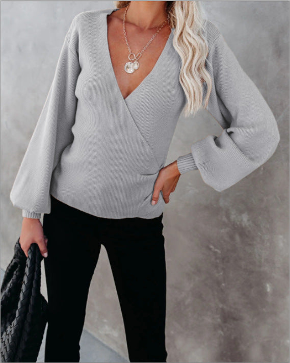 Europese en Amerikaanse Temperament Forensen Losse Trui voor Dames/ Plus-size & Meiden