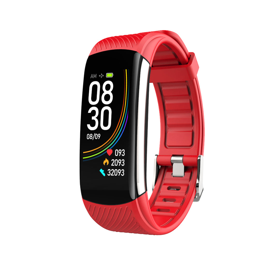 Modieuze Sportieve C6S Smartwatch met Stappenteller en Gezondheidsmonitoring voor Heren