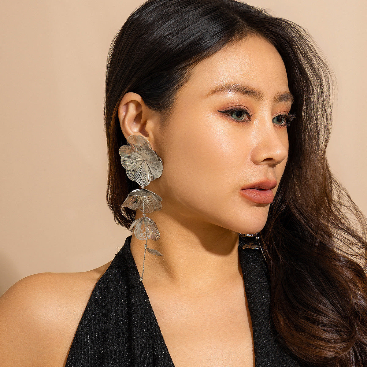 Stijlvolle Stoer Retro Ontwerp Halsketting/Armband/Oorbellen met Kwastjes van Ginkgoblaadjes met Verstelbare Sluiting (Ook in Set Verkrijgbaar) voor Dames