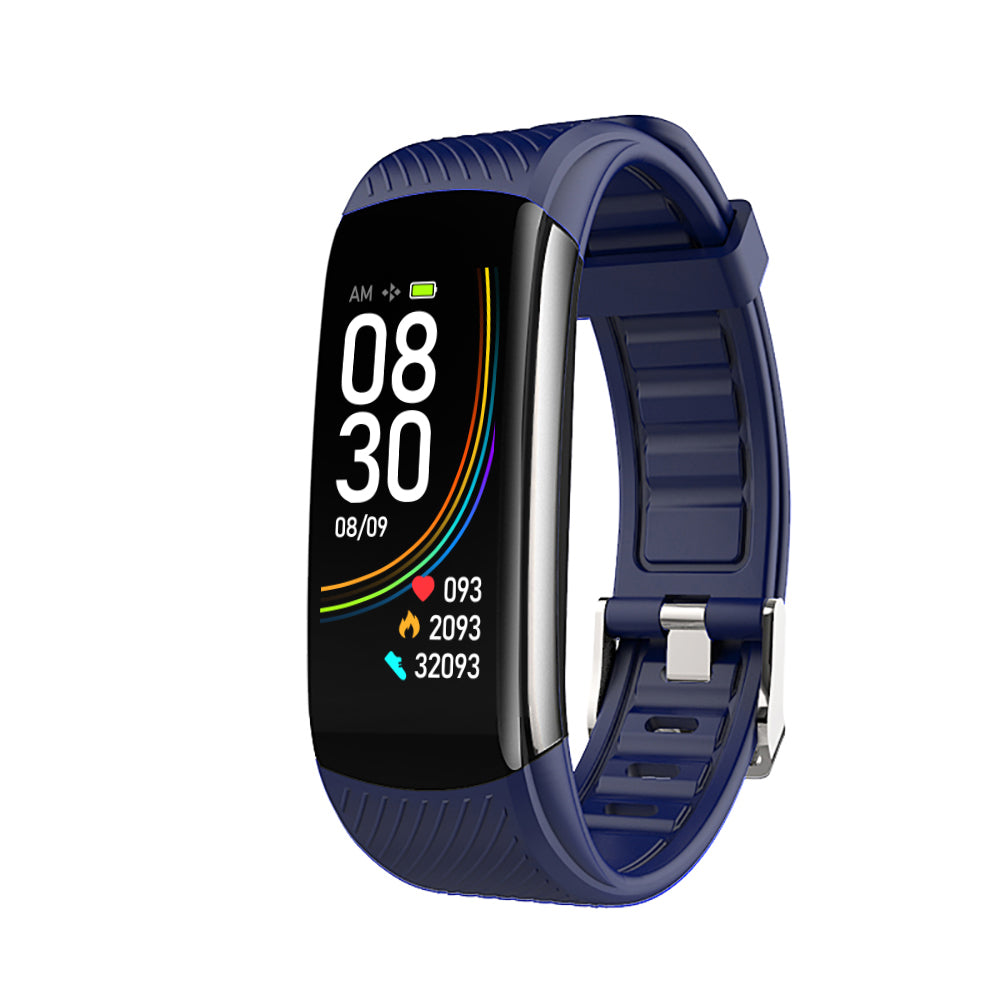 Modieuze Sportieve C6S Smartwatch met Stappenteller en Gezondheidsmonitoring voor Heren