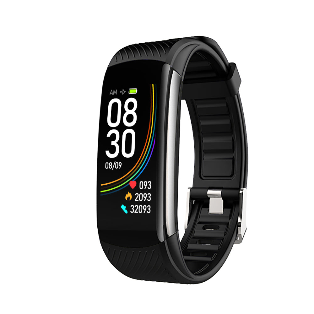 Modieuze Sportieve C6S Smartwatch met Stappenteller en Gezondheidsmonitoring voor Heren